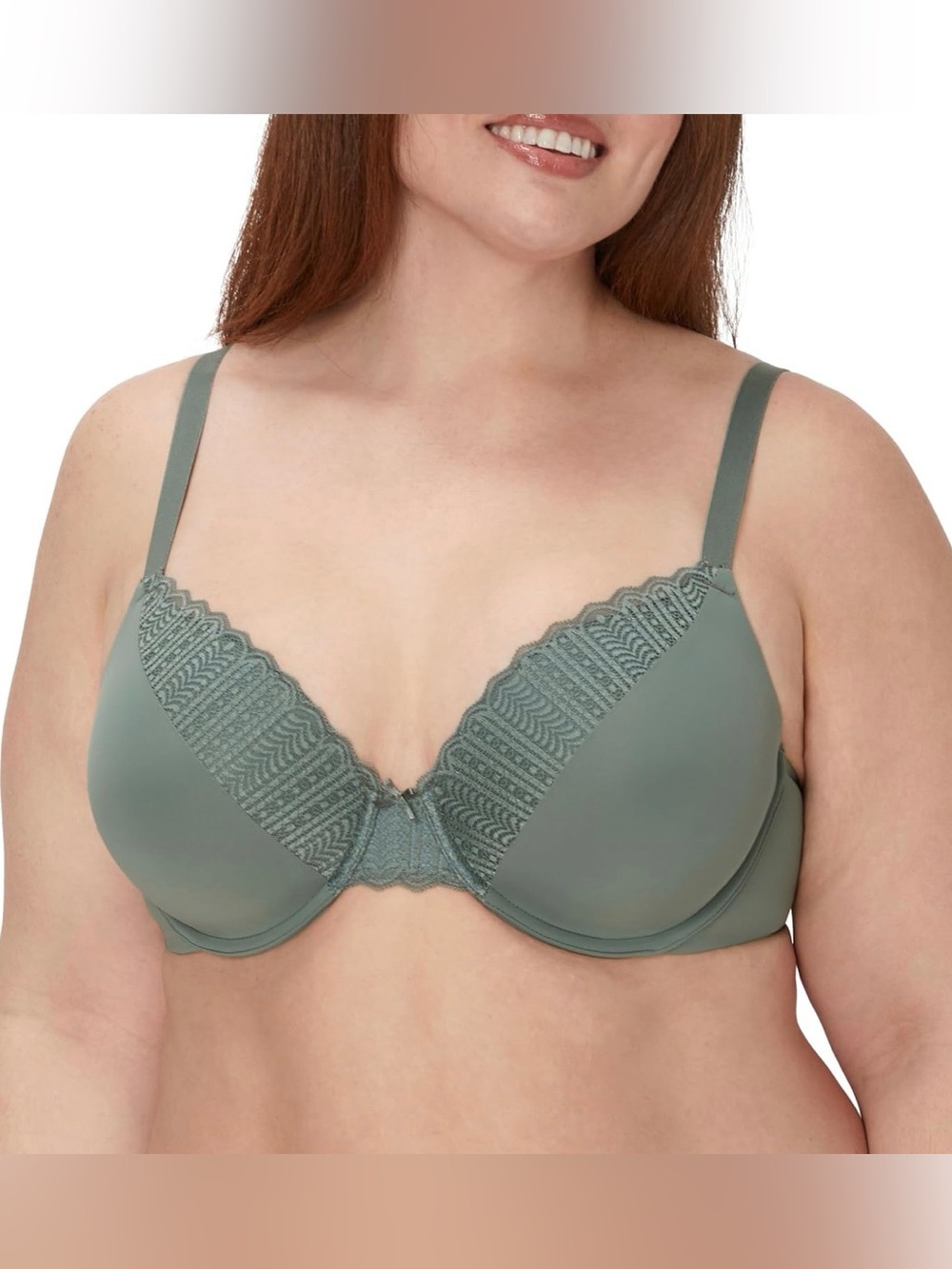 Maidenform Women's T-Shirt Bra, Comfort Devotion Underwire Bra Size 38C